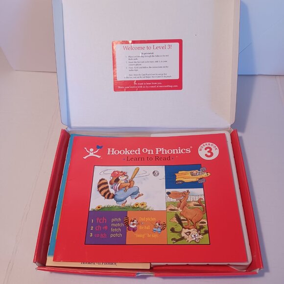 Hooked on Phonics Level 3 Learn to Read Homeschool Educational Kit - Picture 4 of 6